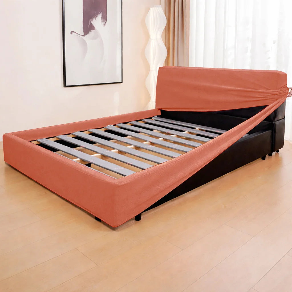 Dark Orange ML 625 - 13 | Bed Frame Cover