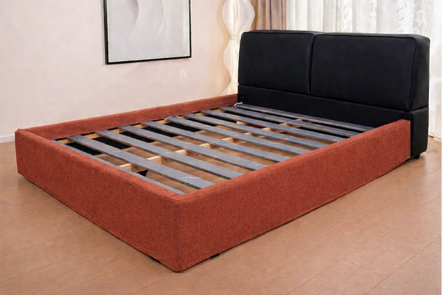 Dark Orange ML 625 - 13 | Bed Skirt