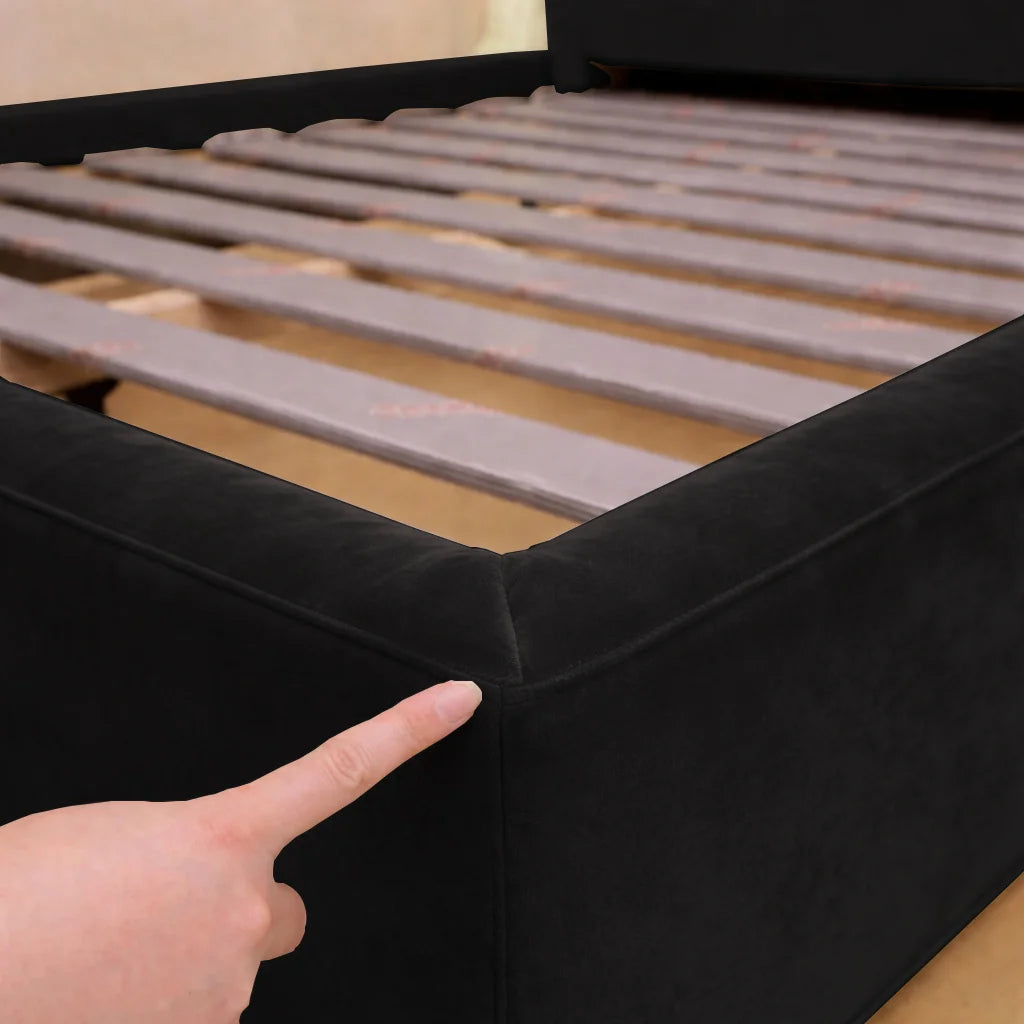 Dark Taupe WB PBV2042 - 11 | Bed Frame & Headboard Cover