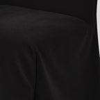 Dark Taupe WB PBV2042 - 11 | Long-Skirt Dining Chair Slipcover