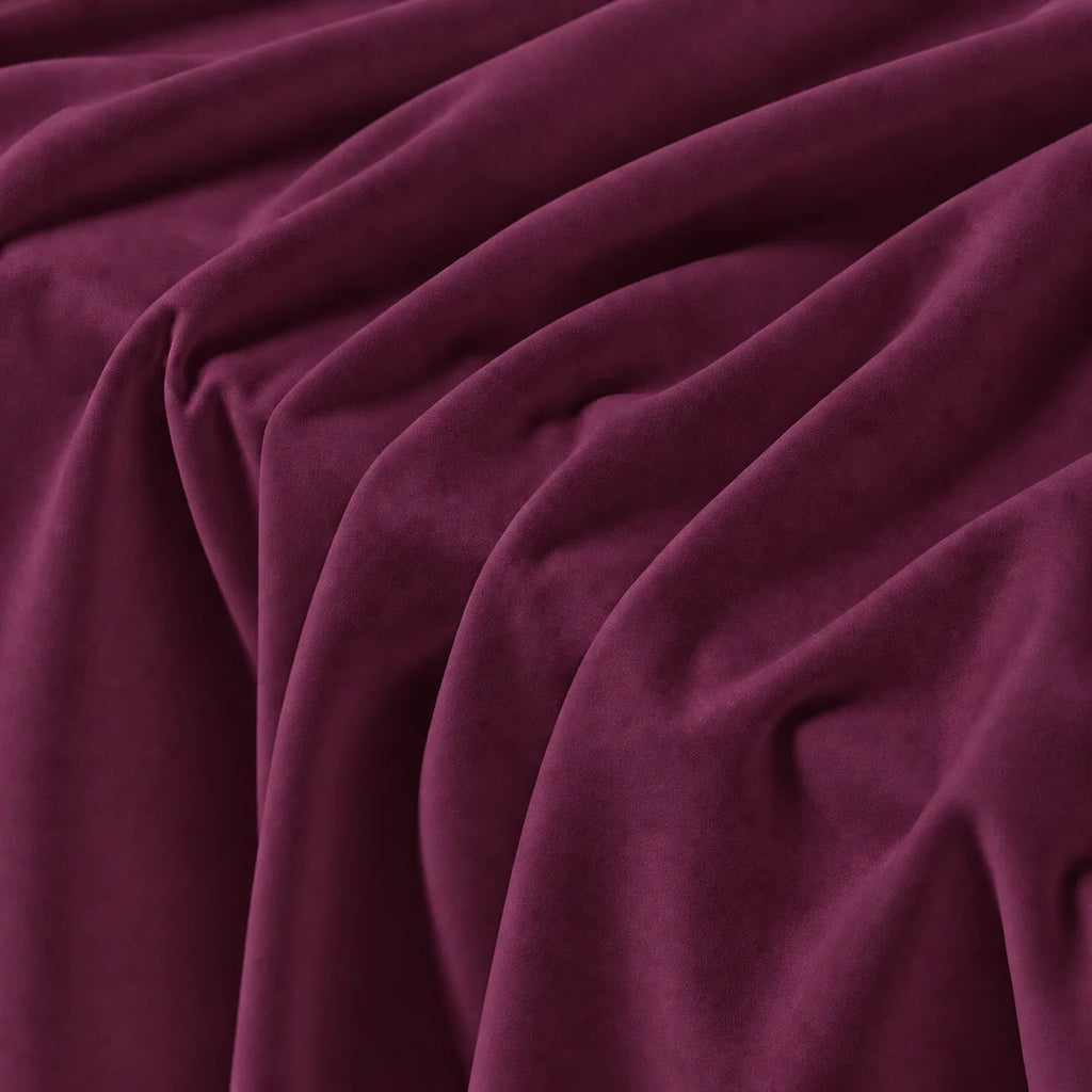 Deep Berry Plum · Stretch-Fit Bed Frame Cover