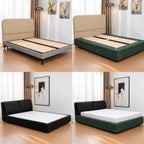 Deep Forest Green · Stretch-Fit Bed Frame Cover