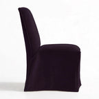 Deep Purple WB PBV2042 - 26 | Long-Skirt Dining Chair Slipcover