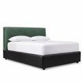 Deep Forest Green · Stretch-Fit Bed Headboard Cover