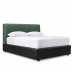 Deep Forest Green · Stretch-Fit Bed Headboard Cover