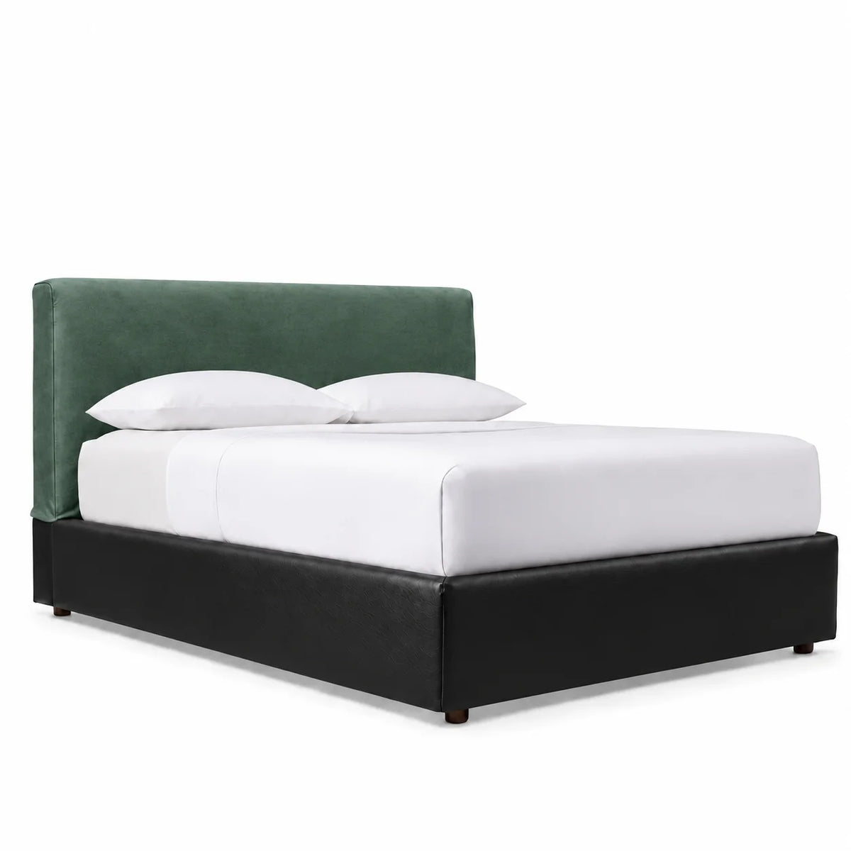 Deep Forest Green · Stretch-Fit Bed Headboard Cover