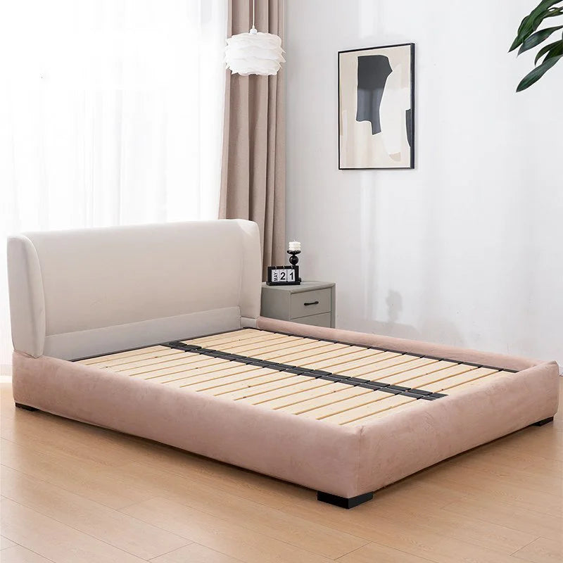 Custom Inset Bed Frame Cover