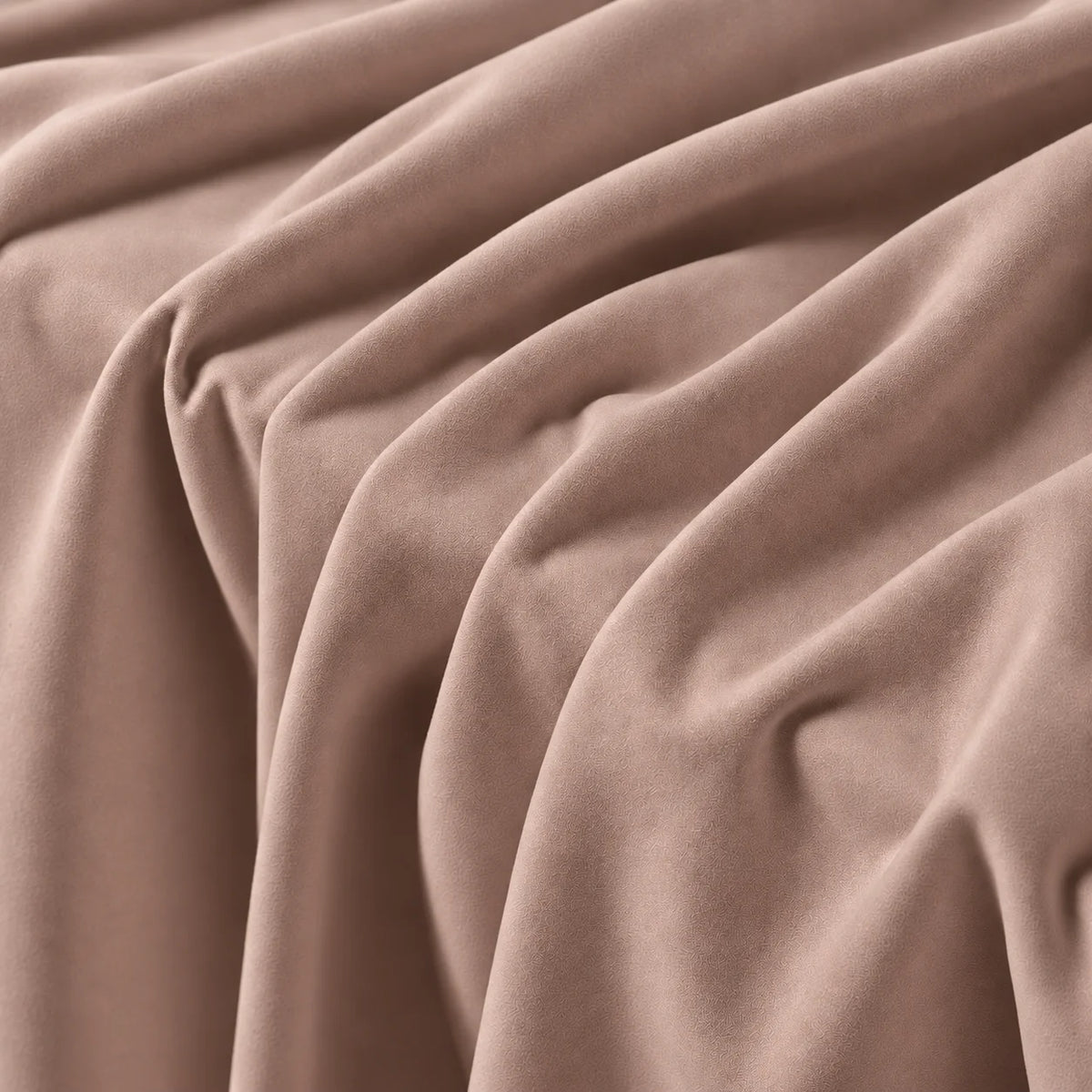 Dusty Blush · Stretch-Fit Bed Frame Cover