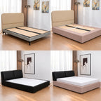 Dusty Blush · Stretch-Fit Bed Frame Cover