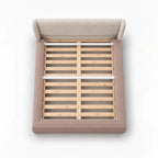 Dusty Blush · Stretch-Fit Bed Frame Cover