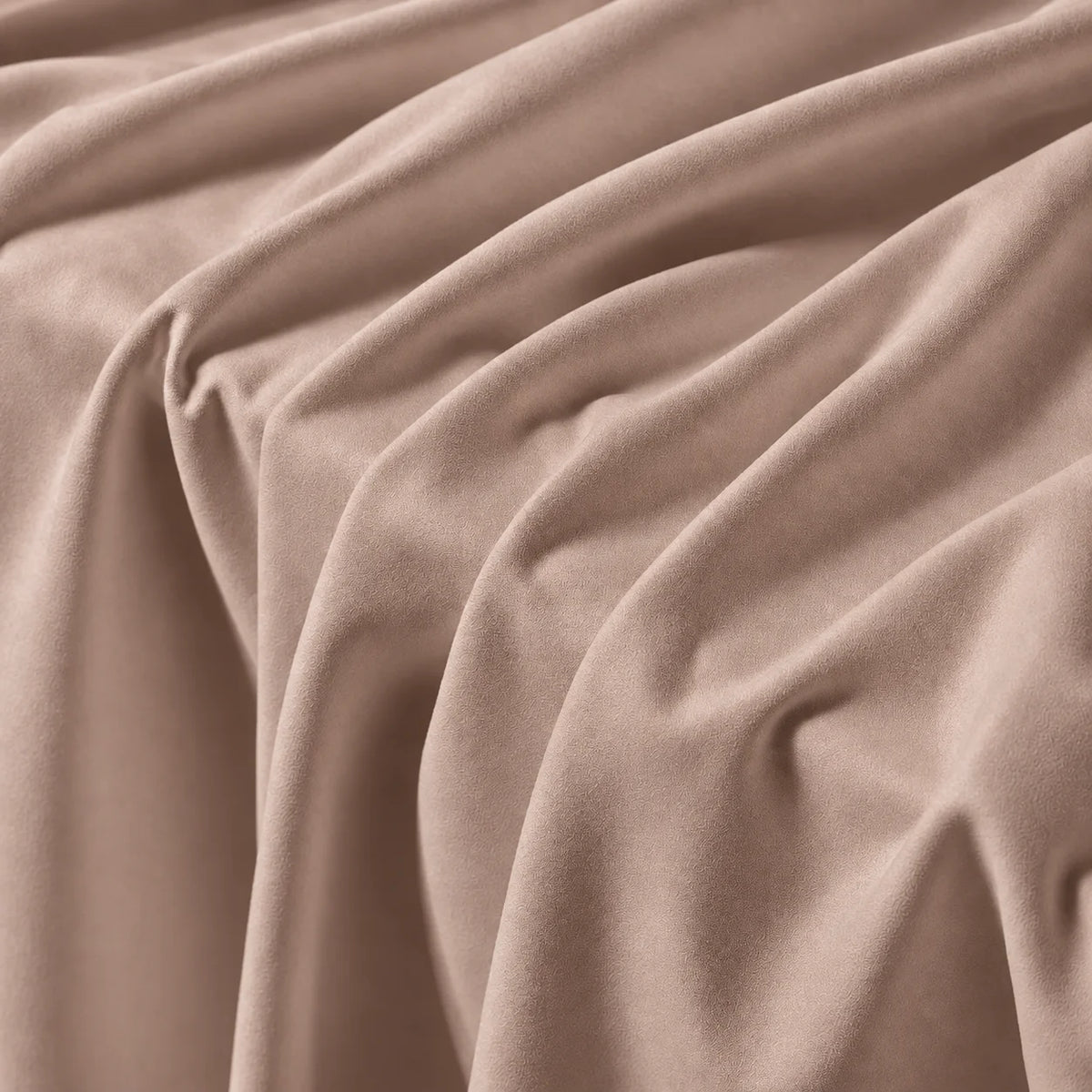 Dusty Blush · Stretch-Fit Bed Frame Cover