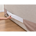Dusty Blush · Stretch-Fit Bed Frame Cover