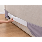 Dusty Lavender · Stretch-Fit Bed Frame Cover