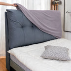 Dusty Lavender · Stretch-Fit Bed Headboard Cover