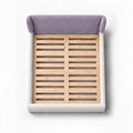 Dusty Lavender · Stretch-Fit Bed Headboard Cover