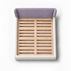 Dusty Lavender · Stretch-Fit Bed Headboard Cover