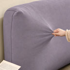 Dusty Lavender · Stretch-Fit Bed Headboard Cover