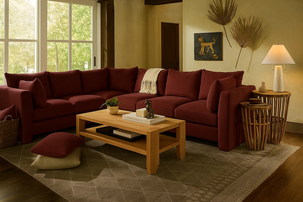 Dusty Rose WB PBV2042 - 28  | Sofa Slipcover