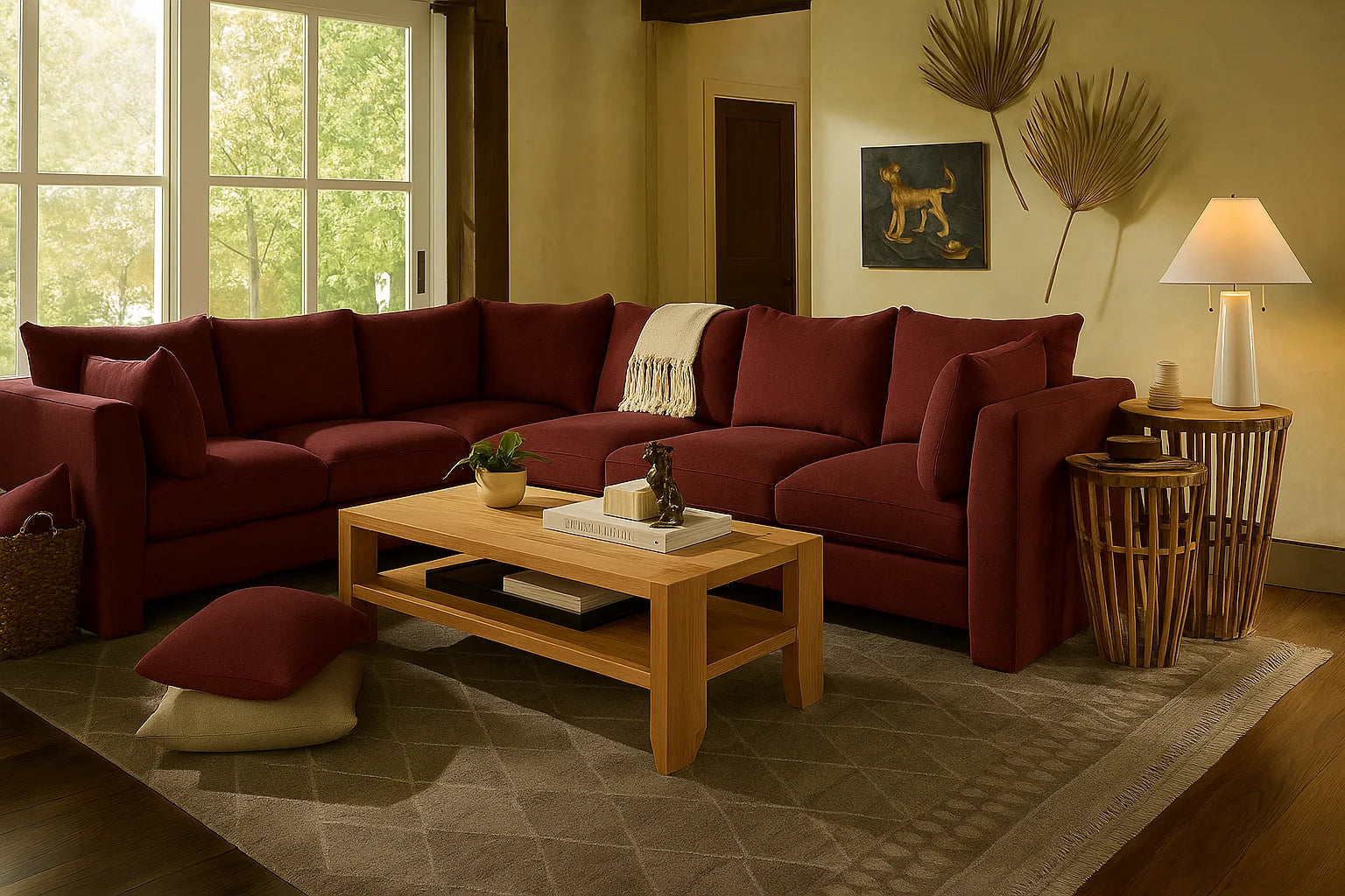 Dusty Rose WB PBV2042 - 28  | Sofa Slipcover