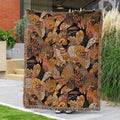 Embroidered flowers and birds · Custom Woven Blanket