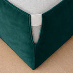 Emerald Green WB PBV2042 - 38 | Bed Frame Cover