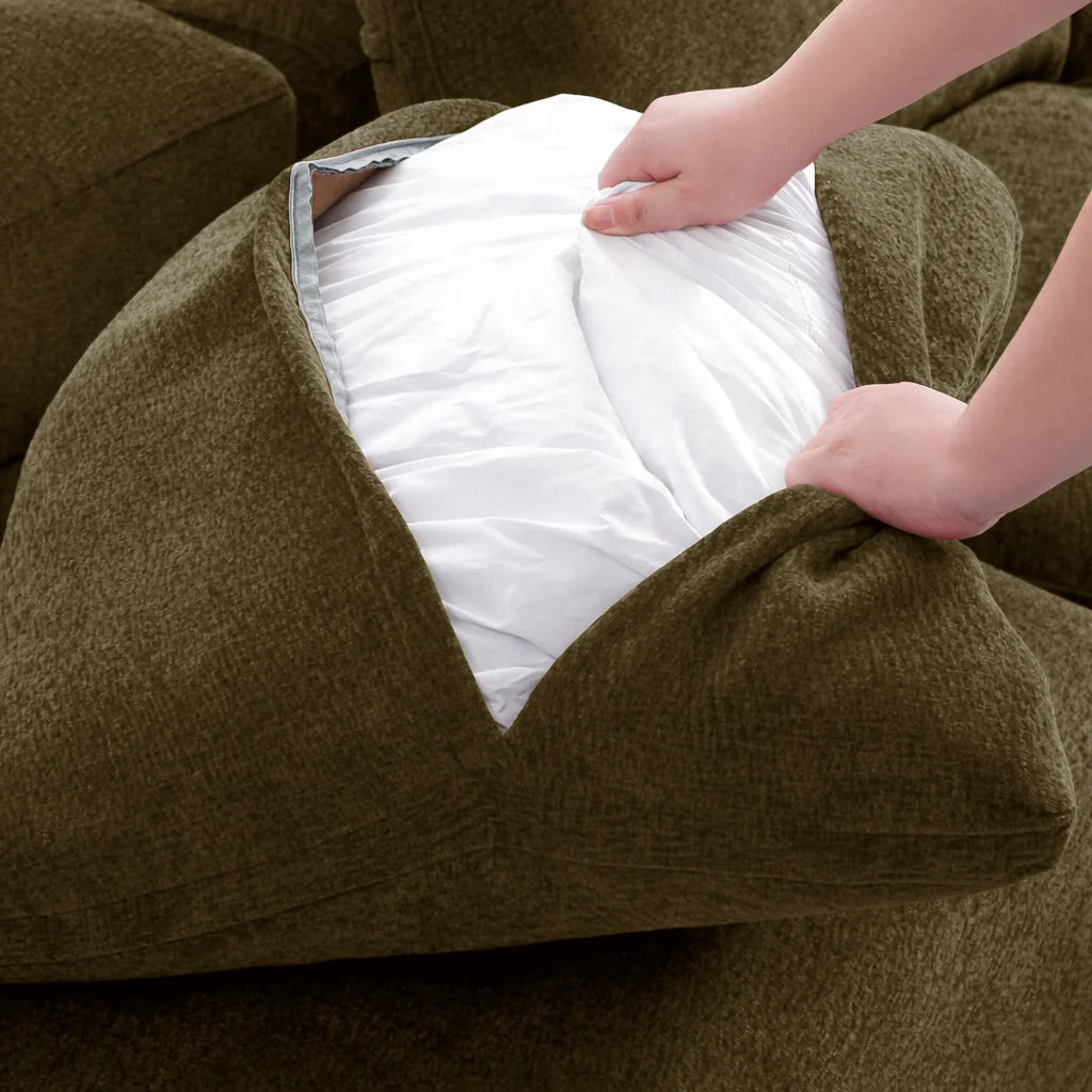 Espresso Bark WX23006 - 12 | One Seatert Corner Section