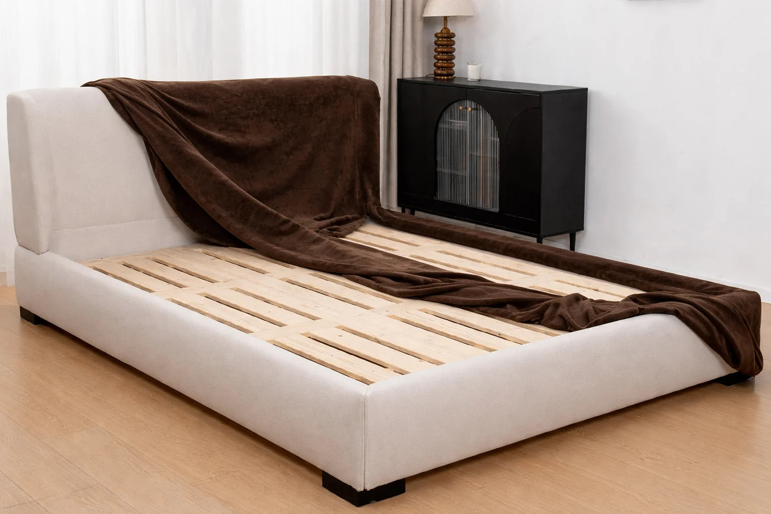 Espresso Noir Luna - 17 | Bed Frame Cover