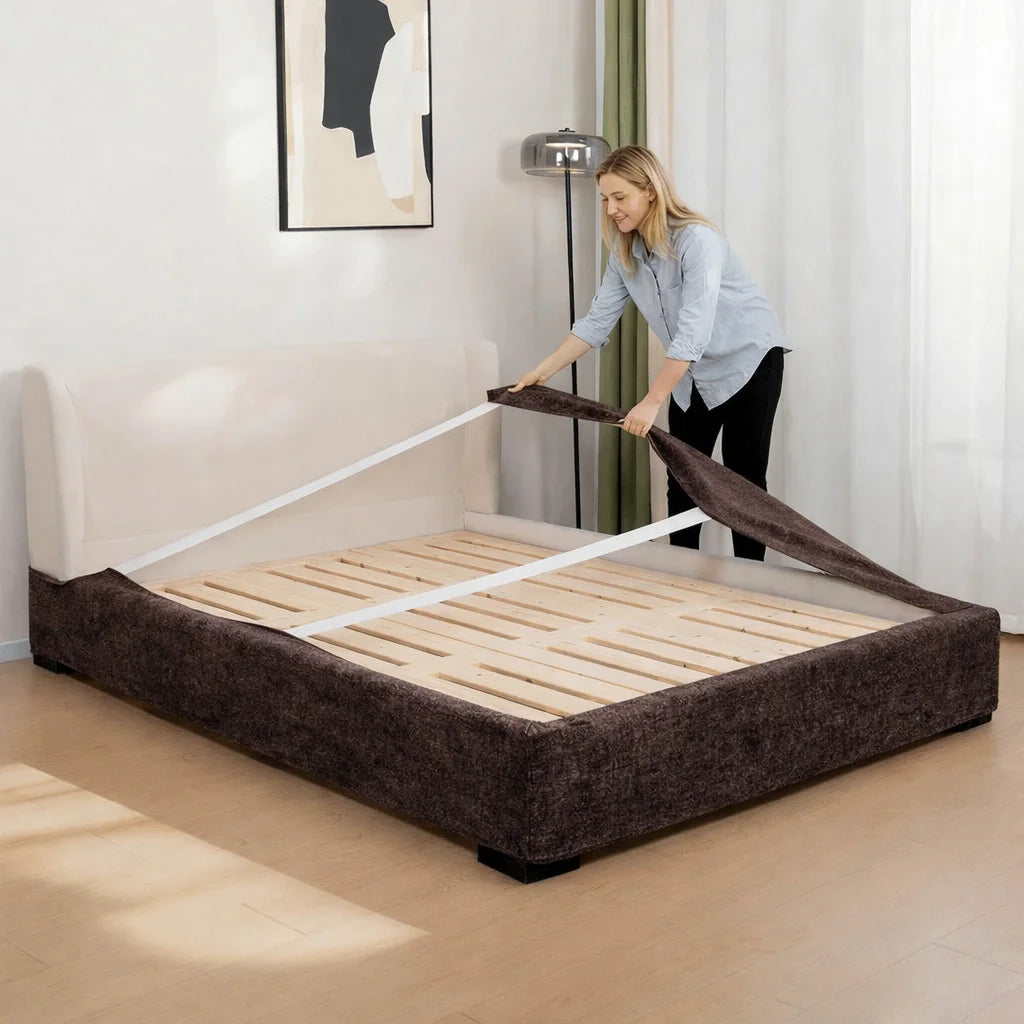 Espresso Wood WX818 - 16 | Bed Skirt