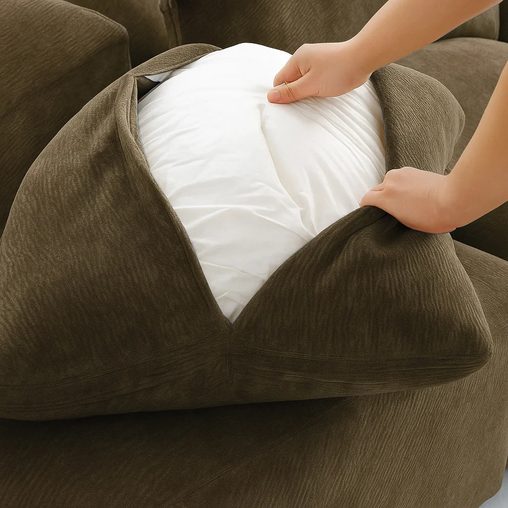 Espresso Bark WX23006 - 12 | Sofa Slipcover