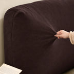 Espresso Brown · Stretch-Fit Bed Headboard Cover