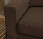 Espresso Noir Luna-17 custom sofa slipcover