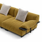 Custom Sofa Slipcover — Luna · Forest Moss