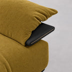 Custom Sofa Slipcover — Luna · Forest Moss