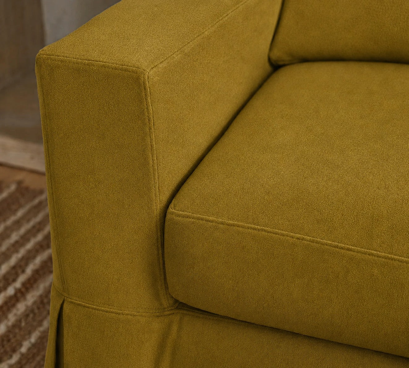 Forest Moss Luna-13 custom sofa slipcover