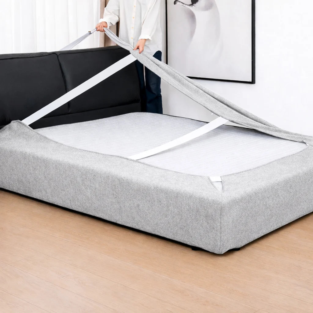 Frosted Glacier WX23006 - 04 | Bed skirts