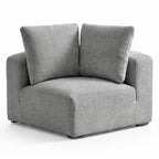 Frosted Glacier WX23006 - 04 | One Seatert Corner Section