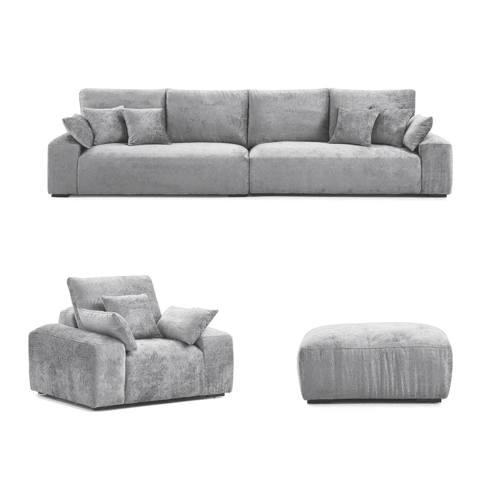 Frosted Glacier WX23006 - 04 | Sofa Slipcover