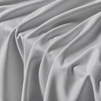 Glacier Gray · Stretch-Fit Inset Bed Frame Cover · Elastic Bands + Back Elastic
