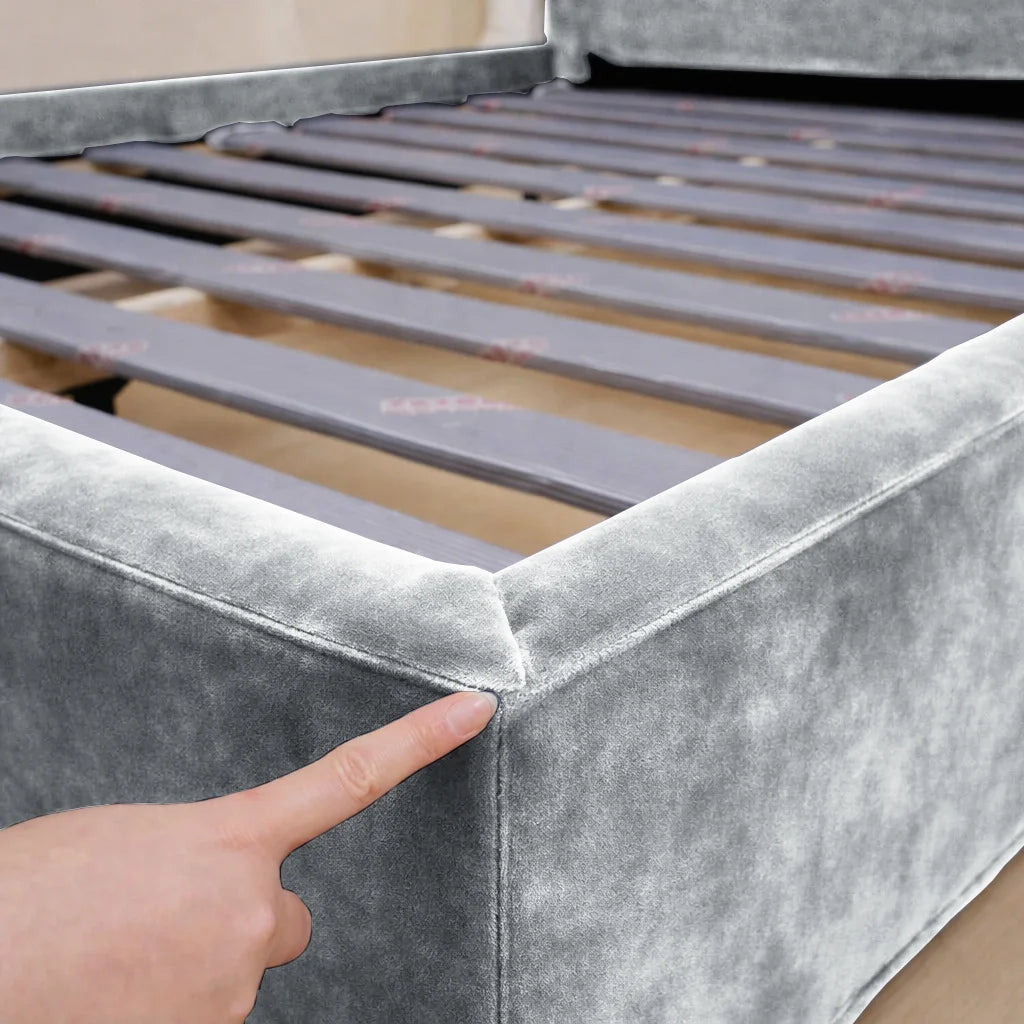 Glacier Gray WB PBV2042 - 19 | Bed Frame & Headboard Cover