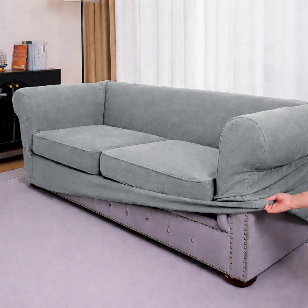 Glacier Gray WB PBV2042 - 19 | Sofa Slipcover