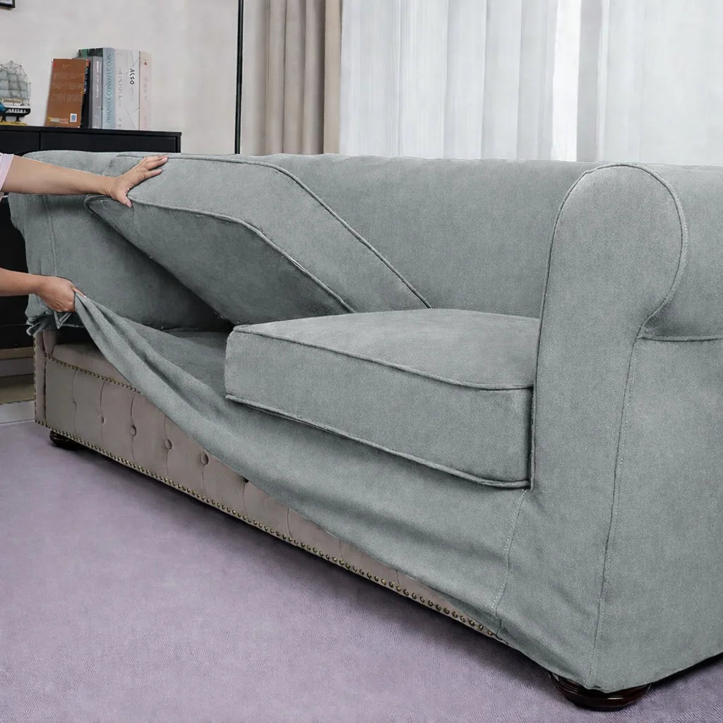 Glacier Gray WB PBV2042 - 19 | Sofa Slipcover