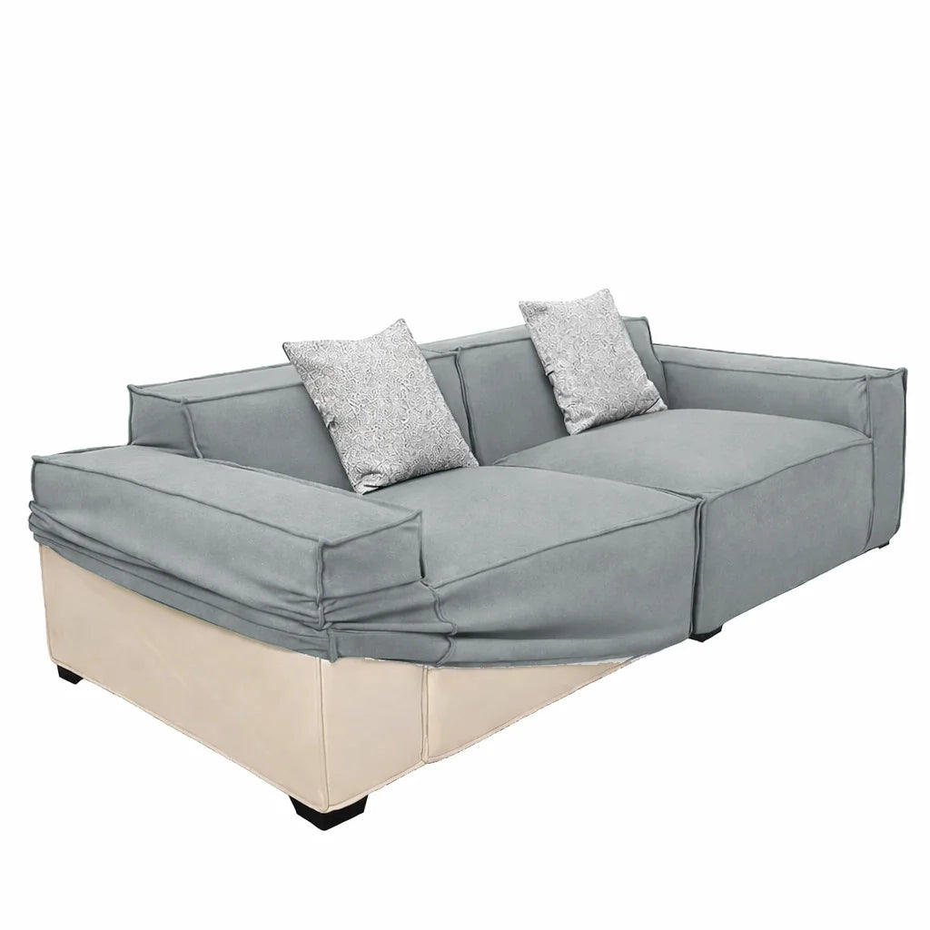 Glacier Gray WB PBV2042 - 19 | Sofa Slipcover