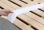 Glacier Gray · Stretch-Fit Inset Bed Frame Cover · Elastic Bands + Back Elastic
