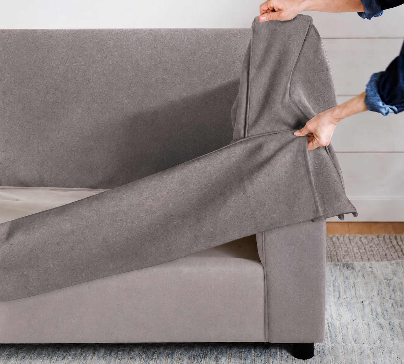 Golden Camel Luna-11 custom sofa slipcover