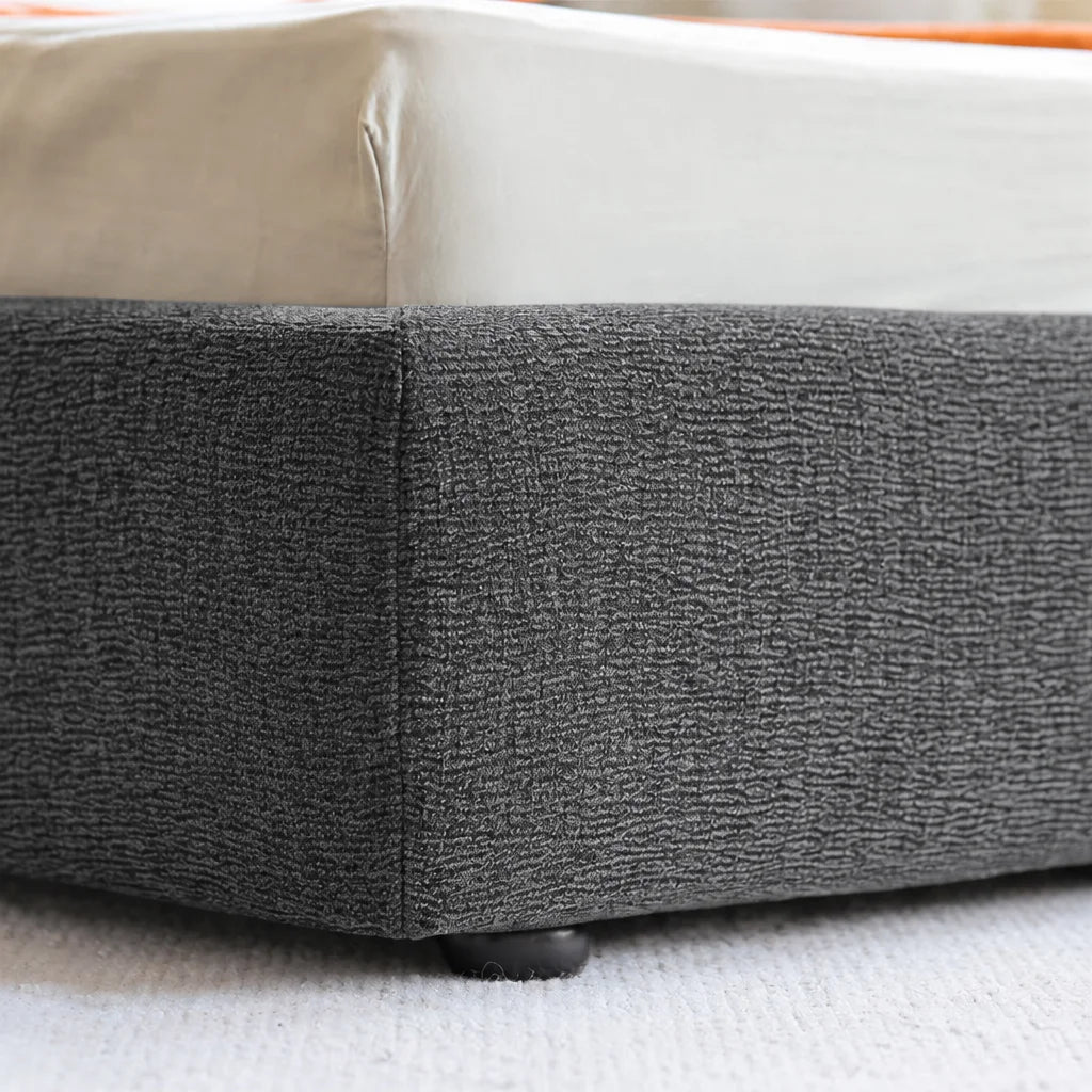 Graphite Slate WX23006 - 02 | Bed skirts