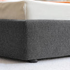 Graphite Slate WX23006 - 02 | Bed skirts