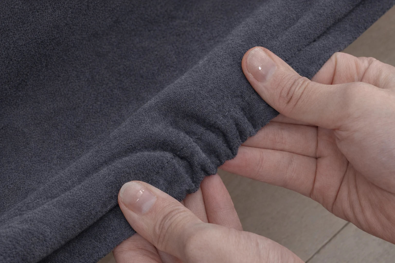 Graphite Veil Luna - 03 | Bed Skirt