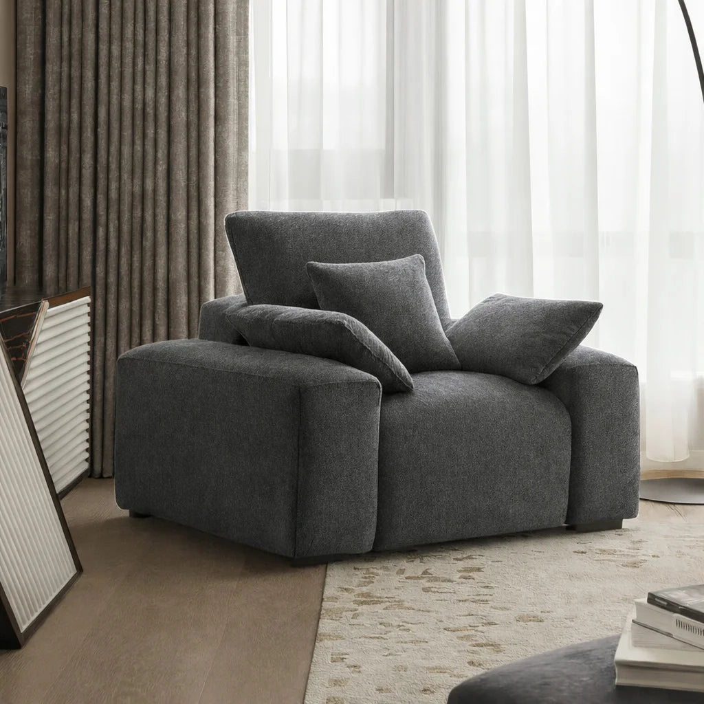 Graphite Slate WX23006 - 02 | Armchair