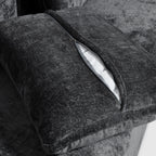 Graphite Slate WX23006 - 02 | Sofa Slipcover