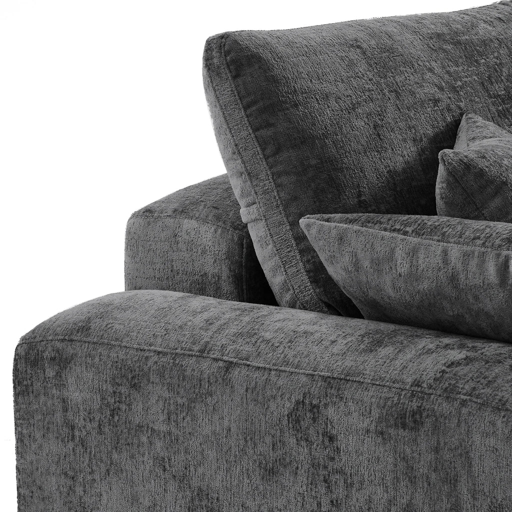 Graphite Slate WX23006 - 02 | Sofa Slipcover